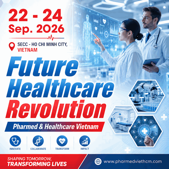 PHARMEDI Vietnam 2026 | Triển lãm Y tế tại SECC TP.HCM